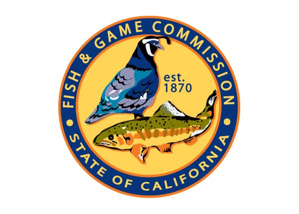 California Fish and Game logo.